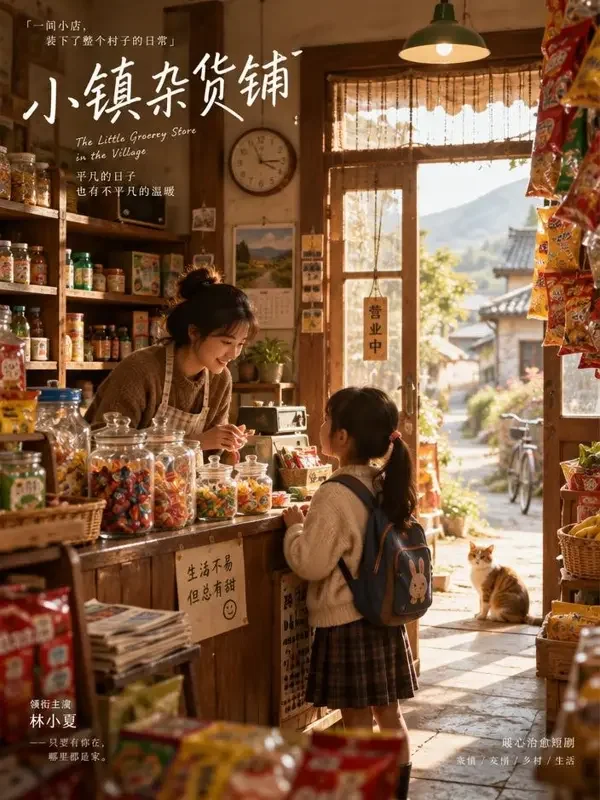 《村头小卖部》- 果冻传媒官网生活喜剧短剧封面 《村头小卖部》- 果冻传媒官网生活喜剧短剧封面