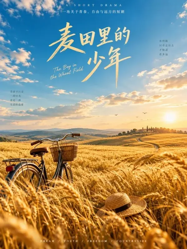 《风吹麦浪的日子》- 果冻传媒官网乡村励志短剧封面 《风吹麦浪的日子》- 果冻传媒官网乡村励志短剧封面